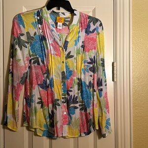 Ruby Rd floral printed blouse